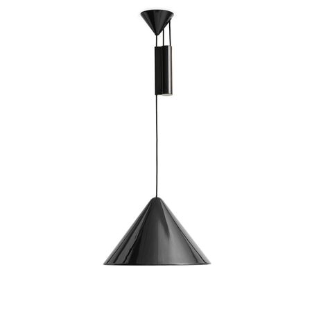HAY Living Höhenverstellbare Pendelleuchte Compass von Hay Soft Black