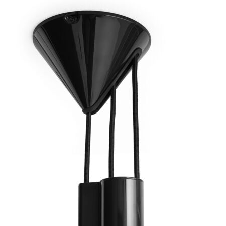 HAY Living Höhenverstellbare Pendelleuchte Compass von Hay Soft Black