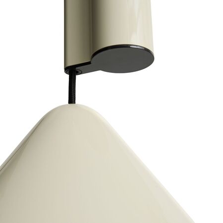 HAY Living Höhenverstellbare Pendelleuchte Compass von Hay Oyster White