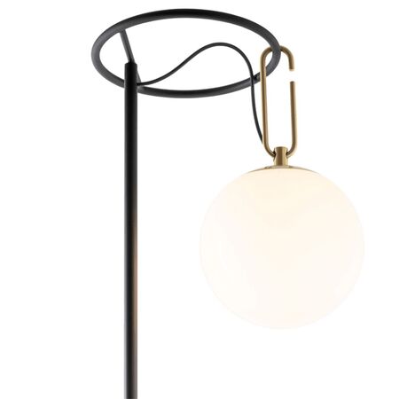 Artemide Artemide nh 22 Floor Schwarz / Messing