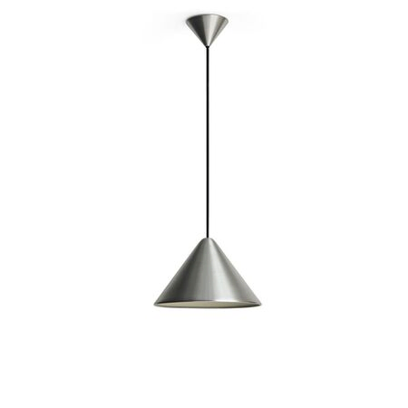HAY Living Pendelleuchte Compass von Hay Brushed aluminium, B: 26 cm / T: 26 cm