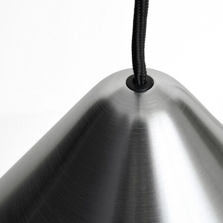 HAY Living Pendelleuchte Compass von Hay Brushed aluminium