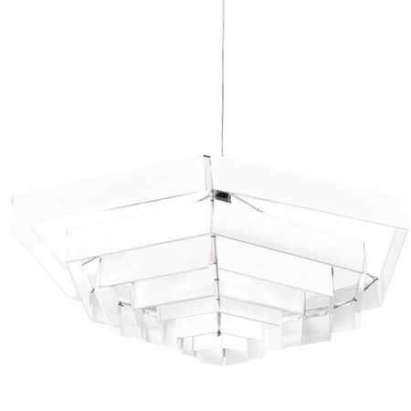 Artemide Artemide Lampada Esagonale 82 Hellrosa RAL 3015, Weiss / Weiss, DM2004B10, weiss