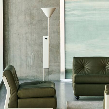 HAY Living Stehleuchte Twist von Hay Cream White