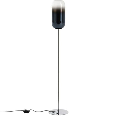 Artemide Artemide Gople Stehleuchte Hellrosa RAL 3015, Weiss / Weiss, 1410050A, blau saphir