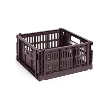 HAY Living Colour Crate Medium Square von Hay Bordeaux