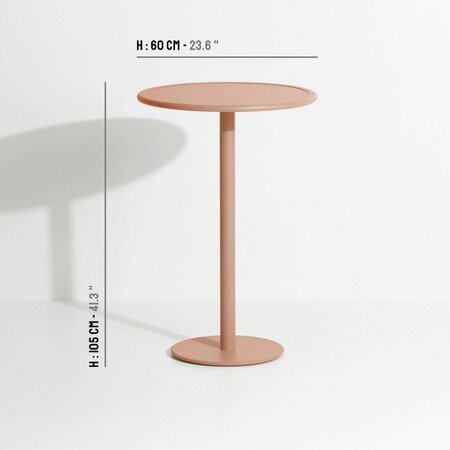 Petite Friture Week-end High table Round