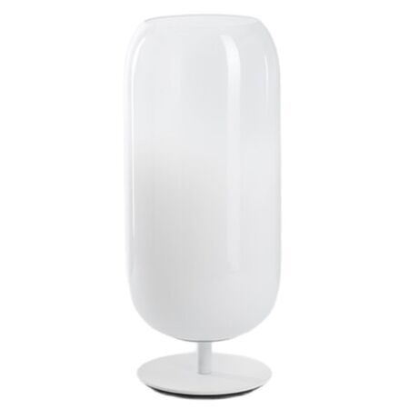 Artemide Gople Mini Tischleuchte von Artemide Weiss / Weiss