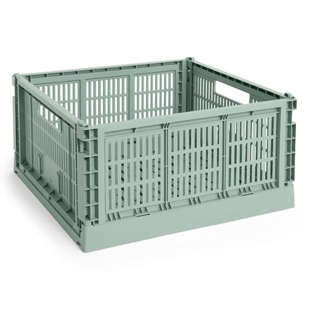 HAY Living Colour Crate Large Square von Hay	 Sage green