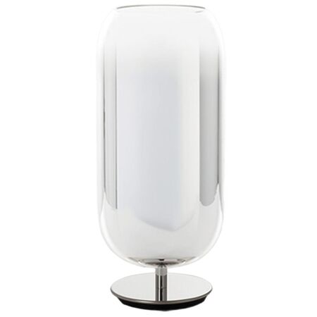 Artemide Artemide Gople Tischleuchte Hellrosa RAL 3015, Weiss / Weiss, 1408010A, silber