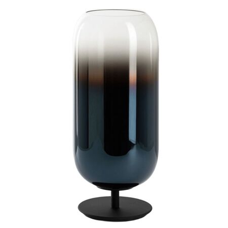 Artemide Artemide Gople Tischleuchte Hellrosa RAL 3015, Weiss / Weiss, Schwarz / Saphirblau
