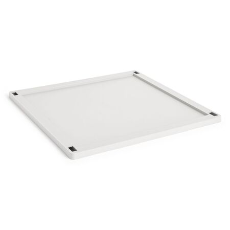 HAY Accessoires Colour Crate Lid Metal Large Plastic von Hay Off-White