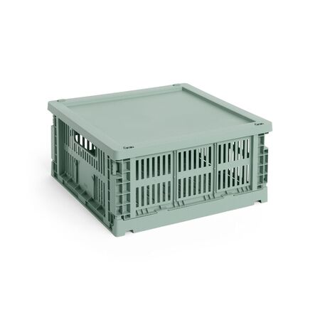 HAY Living Colour Crate Medium Square von Hay Sage green