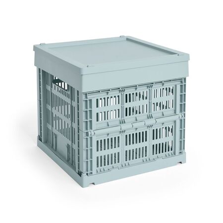 HAY Accessoires Colour Crate Cube von Hay Dusty Blue