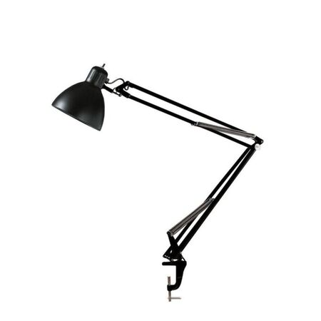 FontanaArte Tischleuchte Naska 1 von FontanaArte  Klemmsockel, Schwarz, No Led EU, Gross