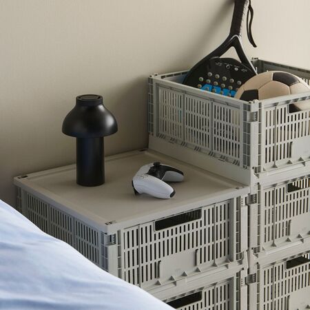 Aufbewahrungsbox Colour Crate Square L von Hay 