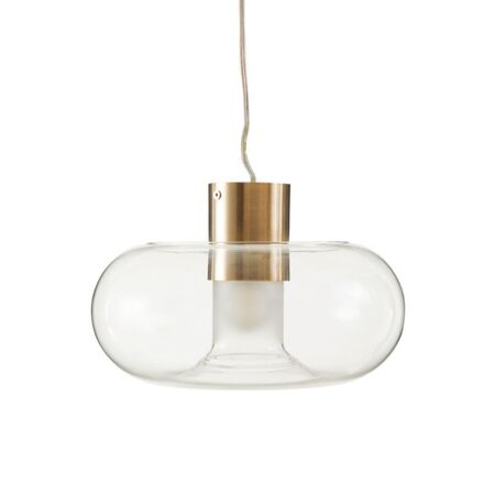 FontanaArte Pendelleuchte Fontanella von FontanaArte  Messing, Groß (Ø40 cm)