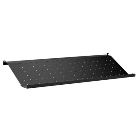 String Furniture Shoe Shelf Metal Schwarz, B: 78 cm, T: 30 cm