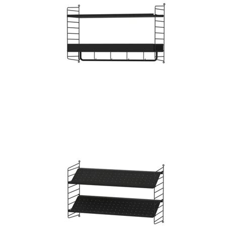 String_Furniture_System_Flur_Q_Schwarz