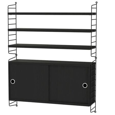 String_Furniture_System_Wohnzimmer_I_Schwarz_Schwarz