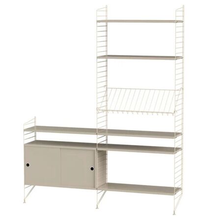 String_Furniture_System_Wohnzimmer_K_Beige_Beige
