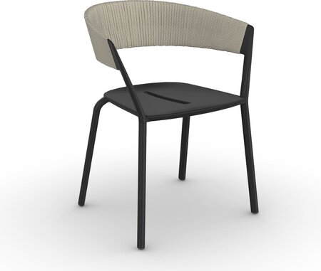 Fast Ria 7602 - Sessel - 2-Black - C04 Moon