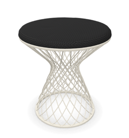 EMU Heaven 495 Tisch oder Hocker - 23 Weiss / 900/75 Ebenholz