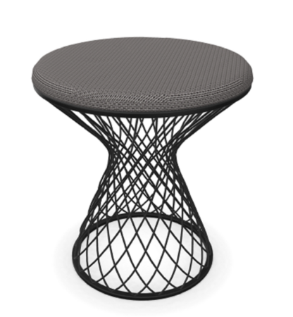 EMU Heaven 495 Tisch oder Hocker - 24 Schwarz / 900/77 Grau