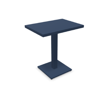 EMU Round 476 Gartentisch 70 x 50cm - 43 Saphirblau