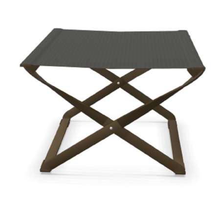 EMU Ciak Sitzpouf Beinauflage klappbar - 41 Indischbraun - 300/67 Braun