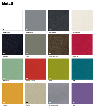 EMU Shine Tisch quadratish Tischplatte Teak 79x79 - Metall