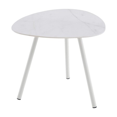 Emu, Terramare, kleiner Beistelltisch - Bianco Straturario - Weiss