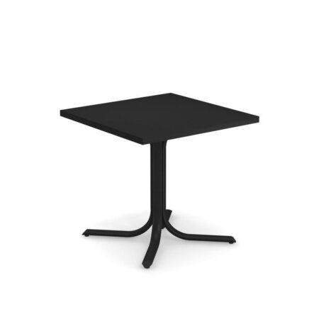 Emu Table System Tavolo Bordo Squadrato 80x80 - 24 schwarz