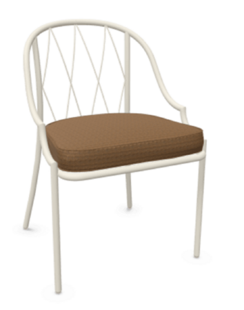 Emu Como Stuhl-1200-23 Weiss-900-07 Havannabraun