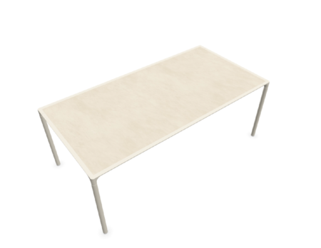 Emu Terramare Rechteckiger Tisch mit Platte aus Steinzeug 725