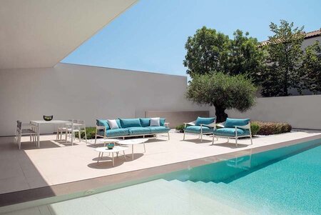 Emu Terramare Rechteckiger Tisch mit Platte aus Steinzeug 725