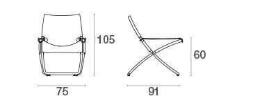 Emu Snooze Liegestuhl Cozy