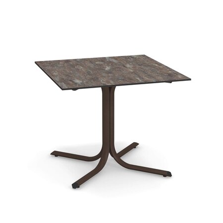 Emu HPL-Pläne Indoor Tischplatte HPL Indoor 89x89 - 54 Vintagebraun