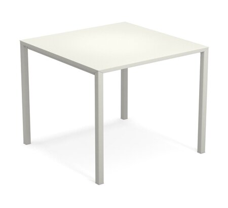 EMU Urban Tisch quadratisch stapelbar-90x90 - 23 Mattweiß