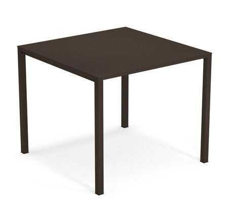 EMU Urban Tisch quadratisch stapelbar-90x90 - 41 Indischbraun
