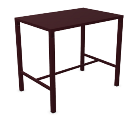 EMU Nova Stehtisch 894-120x80 - 46 Intensives Rot