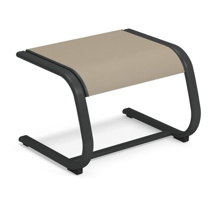 EMU Holly Fußhocker 1313 - 22 Antikeisen - 300/86 Haselnuss