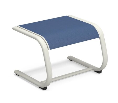 EMU Holly Fußhocker 1313 - 23 Mattweiß - 300/56 Ozeanblau