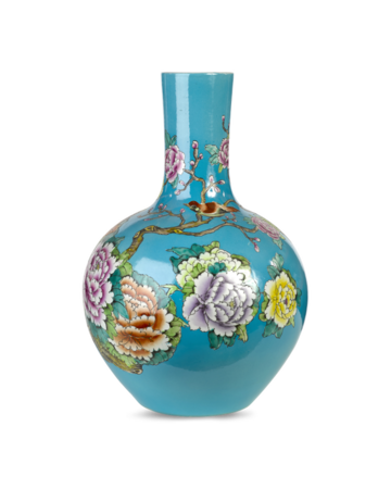 Pols Potten Ball Body Vase - Light Blue