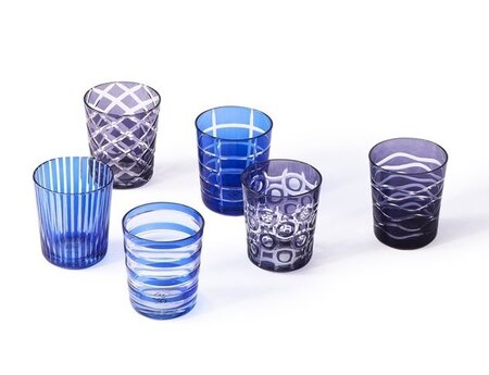Pols Potten Cobalt Mix Tumblers