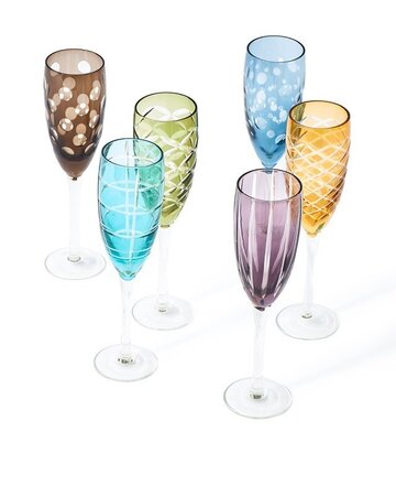 Pols Potten Cuttings Champagne Glasses 