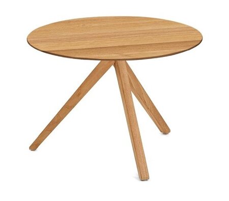 Weishäupl Trio Beistelltisch Rund-Teak