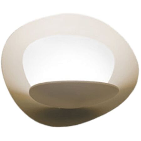 Artemide Artemide Pirce Micro Parete LED Wandleuchte Hellrosa RAL 3015, Weiss / Weiss, Gold