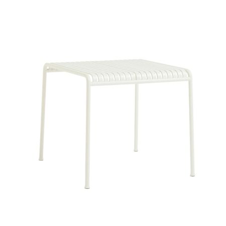 HAY Living Palissade Table Cream White, B: 90 cm / L: 82.5 cm 
