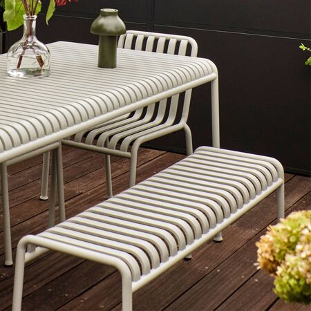 HAY Living Palissade Bench Cream WhiteHAY Living Palissade Bench Cream White